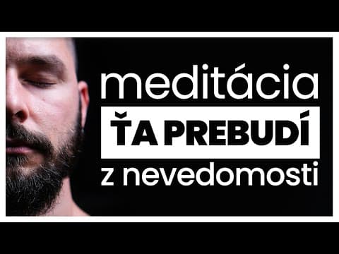 Ako a prečo MEDITOVAŤ | 180 dní meditácie zmenilo môj život aj môj mozog