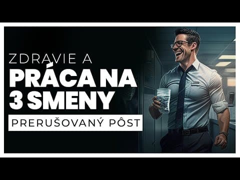 Zmierni dopady Nočnej Práce s Prerušovaným Pôstom