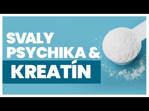 Kreatín, Svaly a Mozog | Dokáže zvýšiť IQ, či bojovať s depresiou? | #BioHacking #Nootropiká