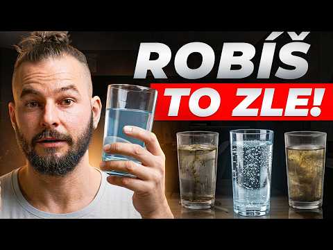 TOTO potrebuje tvoje telo každý deň - KOMPLETNÝ NÁVOD na hydratáciu